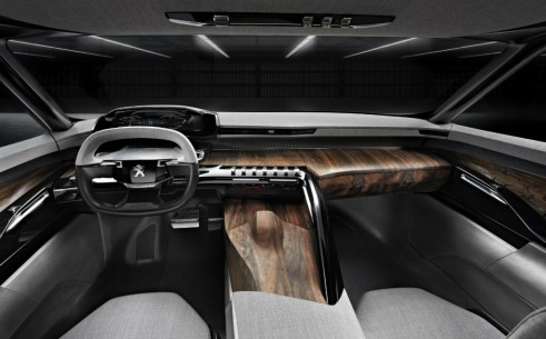 Peugeot EXALT Concept - Interilor Dashboard - carwitter