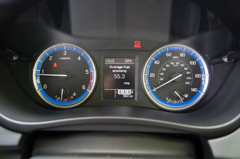 Suzuki SX4 S-Cross Review - Dials - carwitter