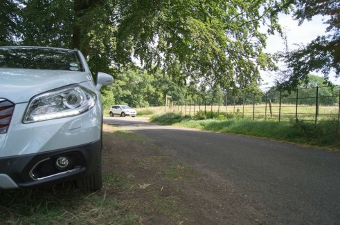 Suzuki SX4 S-Cross Review - Headlight Scene - carwitter