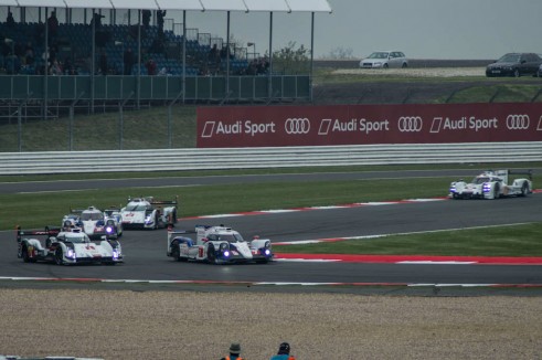WEC 2014 Silverstone - Lap 1 LMP1 Field - carwitter