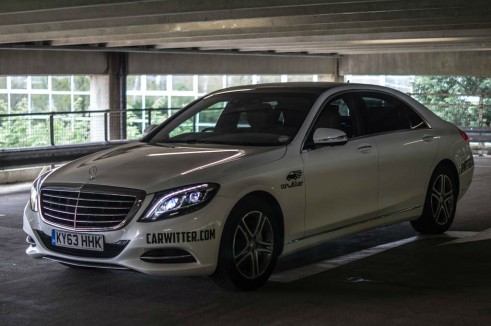 2014 Mercedes S Class Review - Front Angle - carwitter