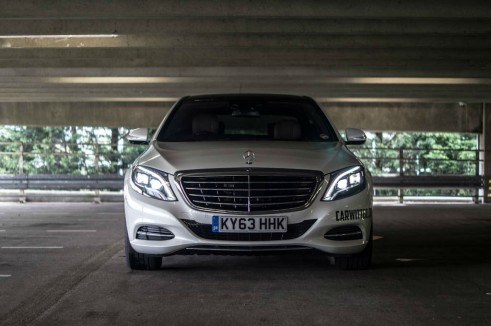 2014 Mercedes S Class Review - Front Head On - carwitter