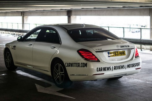 2014 Mercedes S Class Review - Rear Angle - carwitter