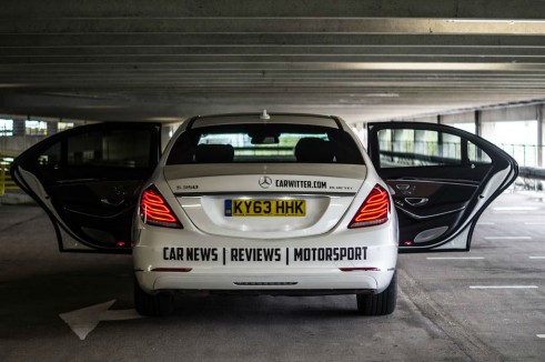 2014 Mercedes S Class Review - Rear Doors Open Back - carwitter