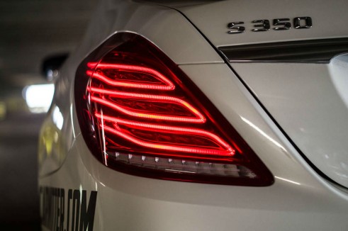 2014 Mercedes S Class Review - Rear Light - carwitter
