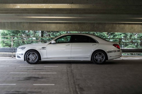 2014 Mercedes S Class Review -Side - carwitter