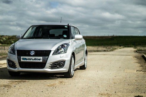 2014 Suzuki Swift Sport Review - Front Angle - carwitter