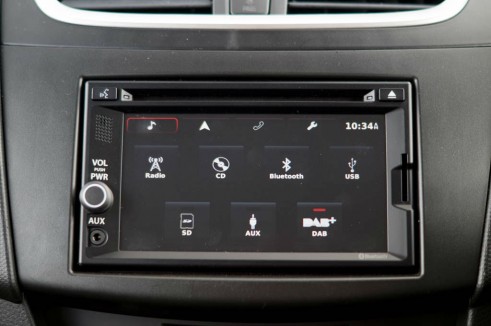 2014 Suzuki Swift Sport Review - Infotainment Menus - carwitter