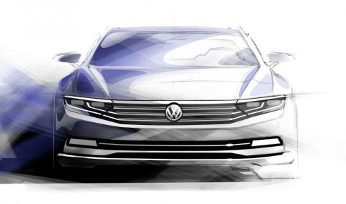2015 VW Passat tease - carwitter