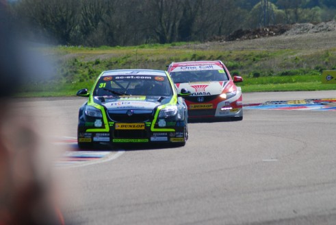 BTCC 2014 Thruxton - Vauxhall Honda - carwitter