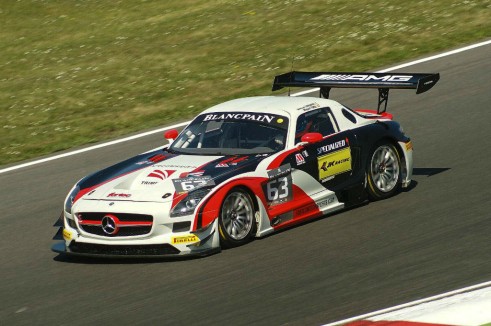 Blancpain 2014 Brands Hatch - Mercedes SLS GT3 - carwitter