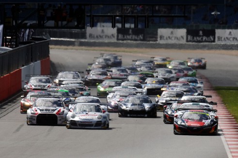Blancpain Silverstone 2014 start - carwitter