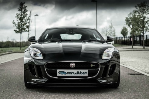 Jaguar F-Type Coupe R Review - Front - carwitter