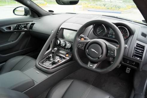Jaguar F-Type Coupe R Review - Interior - carwitter