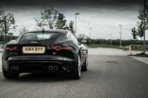Jaguar F-Type Coupe R Review -Rear Scene - carwitter