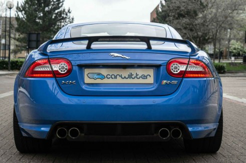Jaguar XKRS Review - Rear Low - carwitter