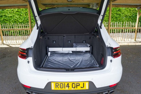 Porsche Macan Turbo Review - Boot Open - carwitter