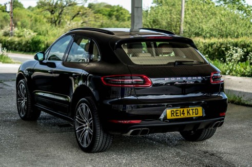 Porsche Macan Turbo Review - Rear Angle - carwitter