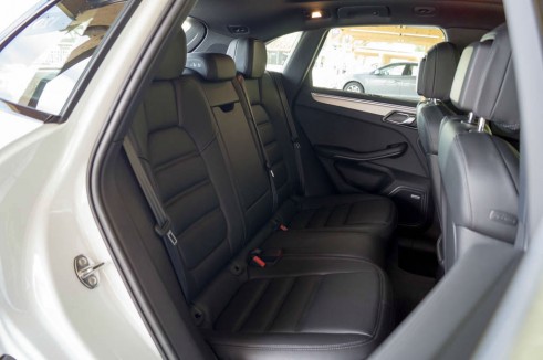 Porsche Macan Turbo Review - Rear Seats - carwitter