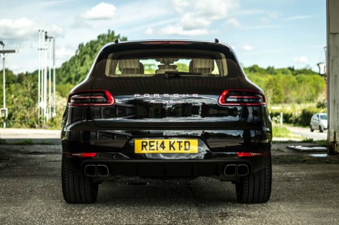 Porsche Macan Turbo Review - Rear - carwitter