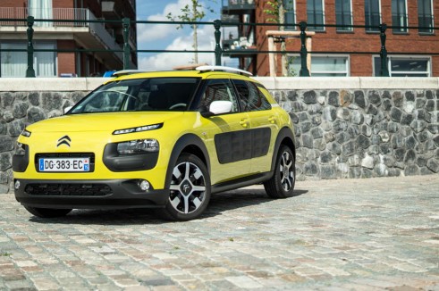 Citroen C4 Cactus Review - Yellow Front Angle - carwitter