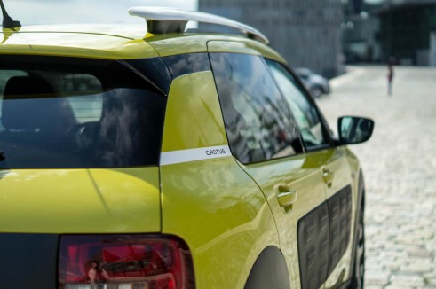 Citroen C4 Cactus Review - Yellow Rear Detail - carwitter