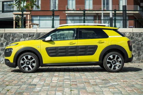 Citroen C4 Cactus Review - Yellow Side - carwitter