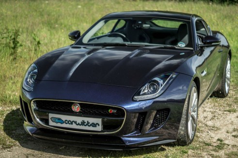 Jaguar F-Type S Coupe - Front Angle Close - carwitter