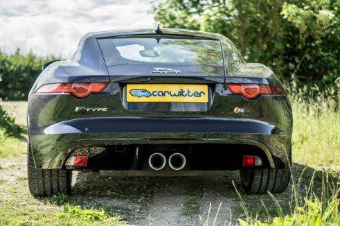 Jaguar F-Type S Coupe - Rear - carwitter