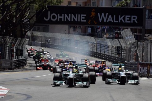 Monaco F1 - Start Line - carwitter