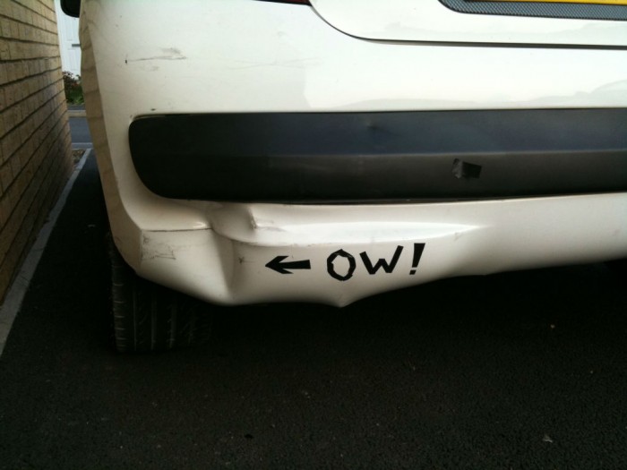 Peugeot 207 GT Rear Bumper Damage - carwitter