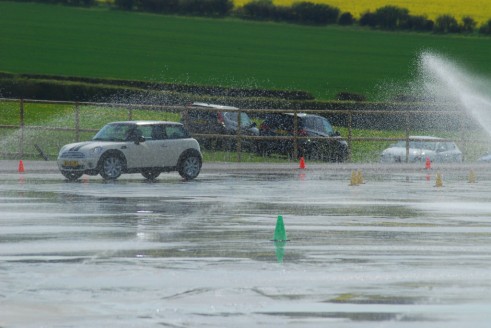 Thruxton Skid Pan - BMW Mini