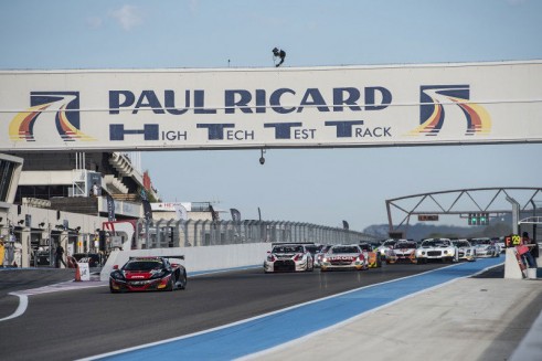 2014 Blancpain Endurance Series Paul Ricard start - carwitter