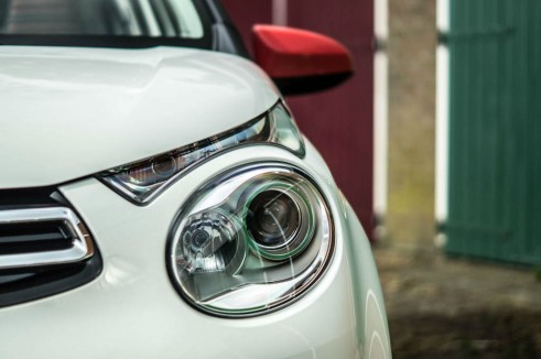 2014 Citroen C1 Review - Headlight Close Up - Carwitter