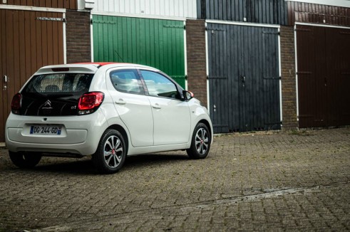 2014 Citroen C1 Review - Rear Angle Scene - Carwitter