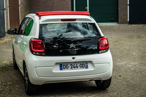 2014 Citroen C1 Review - Rear - Carwitter