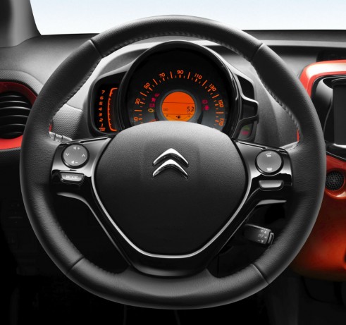 2014 Citroen C1 Review - Steering Wheel - Carwitter