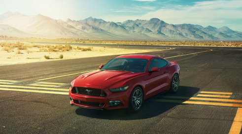 2015 Ford Mustang - Front - carwitter