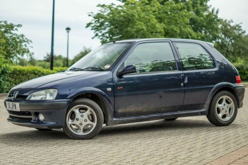 China Blue Peugeot 106 GTi - 001
