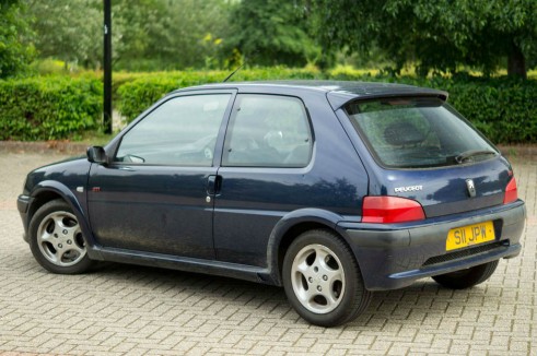 China Blue Peugeot 106 GTi - 002