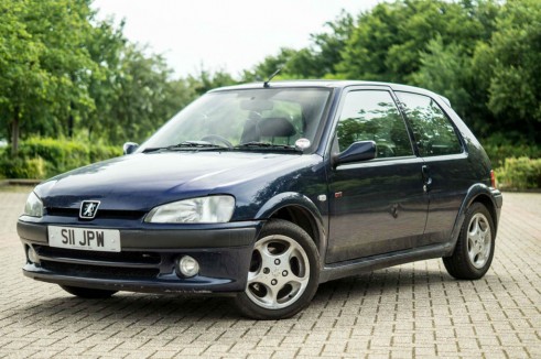 China Blue Peugeot 106 GTi - 021