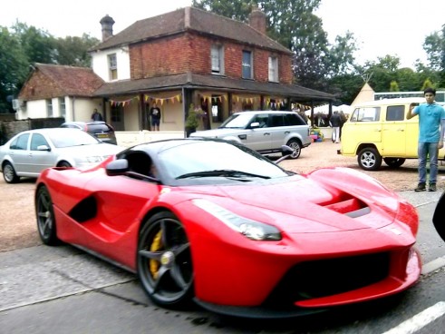 ChrisEvans,LaFerrari,Front,movingshot,Carwitter