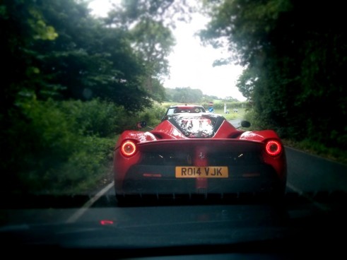 ChrisEvans,LaFerrari,Rear,Carwitter