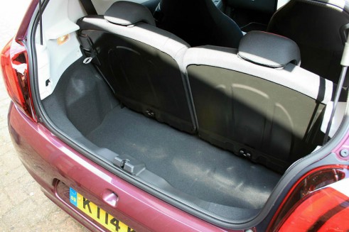 Peugeot 108 Review - Boot - carwitter
