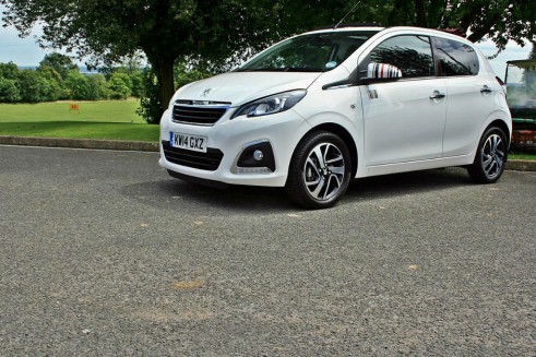 Peugeot 108 Review - Front Angle Scene - carwitter