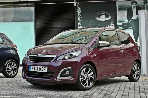 Peugeot 108 Review - Front Angle - carwitter