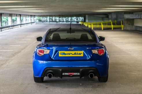 Subaru BRZ Review - Rear - Carwitter