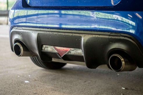 Subaru BRZ Review - Rear Diffuser - Carwitter