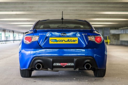 Subaru BRZ Review - Rear Low - Carwitter