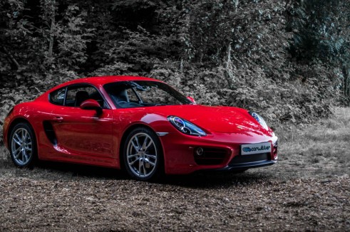 2014 Porsche Cayman Review - Front Angle - carwitter
